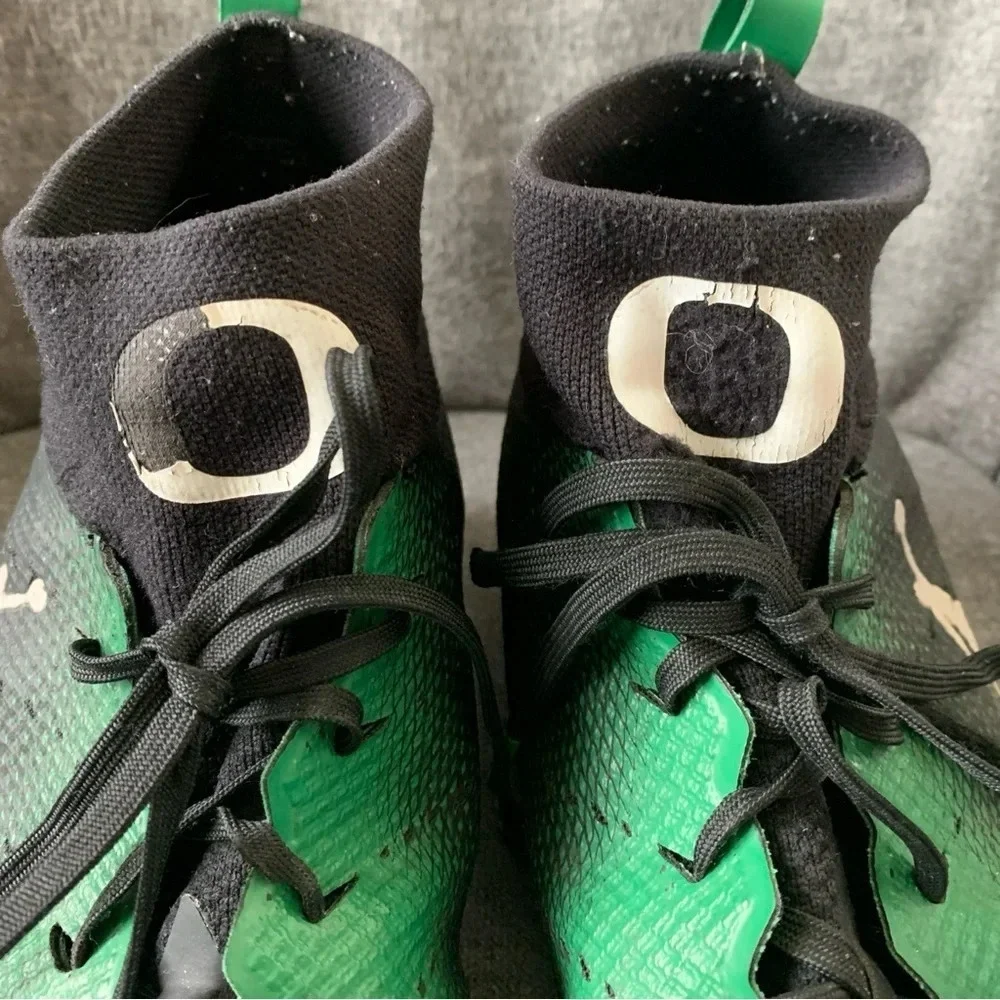 Nike Oregon Ducks Vapor Untouchable Pro3 Team Issued Football Cleats SZ 15 Promo